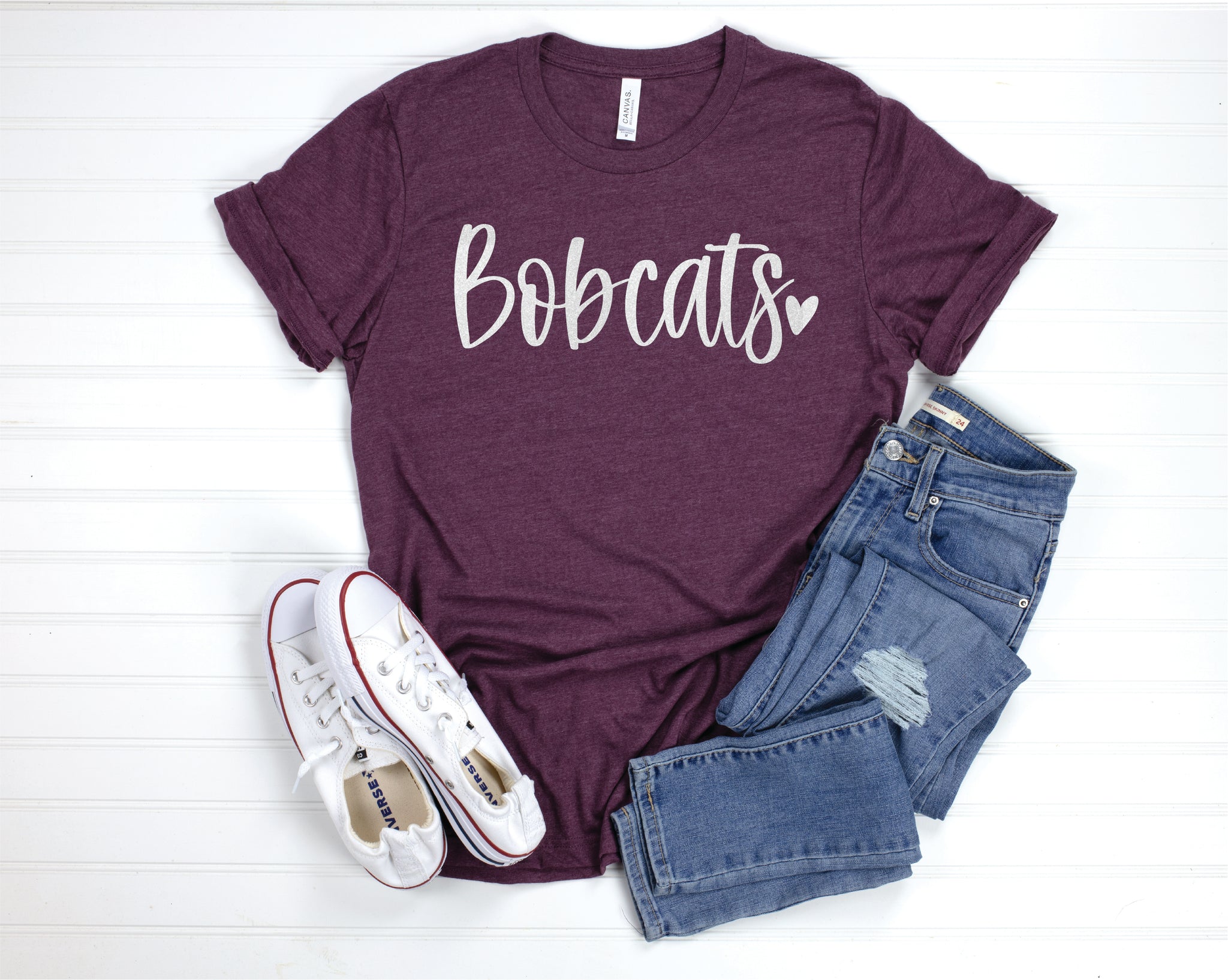 Bobcats - Heather Maroon