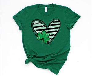 St. Paddy's Day Heart Tee