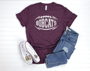 Cy-Fair Bobcats Football - Heather Maroon